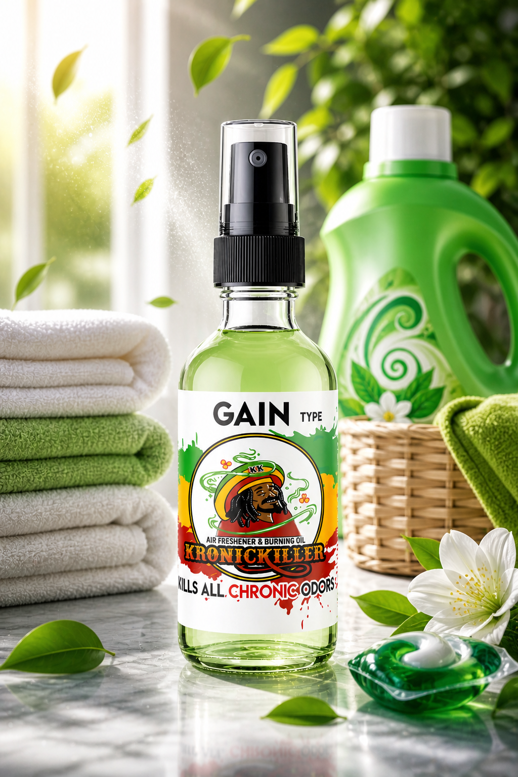 Gain® - type – KronicKiller Air Freshener & Burning Oil