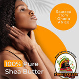 Shea Butter Raw 100% Yellow - 16 oz.